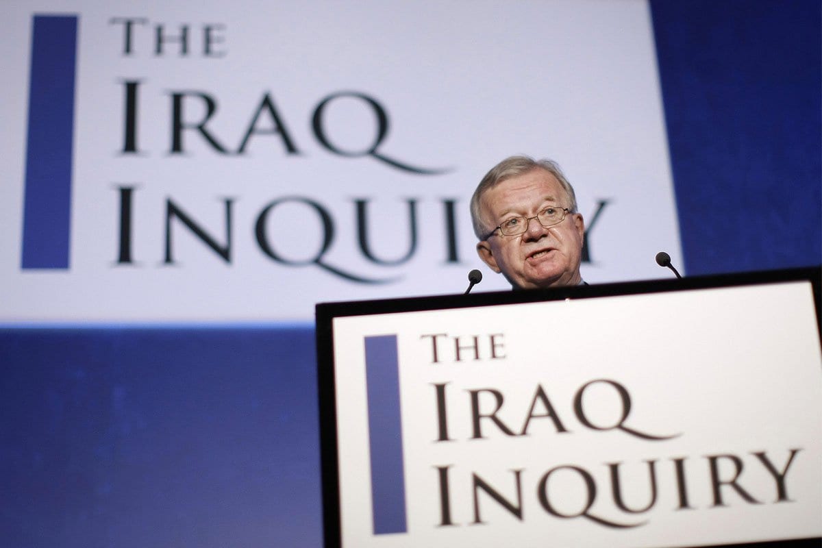 Explained: The Chilcot Report Sir John Chilcot, was appointed in 2009 as chairman of an inquiry into the circumstances surrounding the Iraq War in 2003
