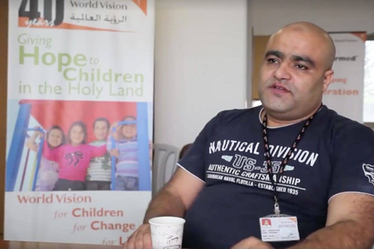 Image of Mohammed El Halabi, World Vision's area development programme manager [Mohammad Awed]