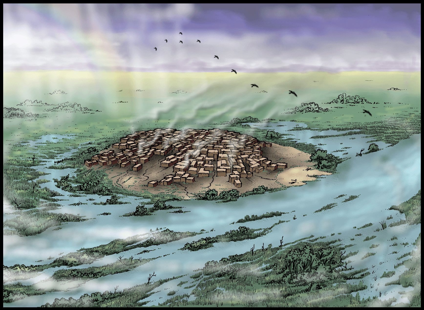 The Tiszazug region and the Öcsöd-Kováshalom site in Late Neolithic