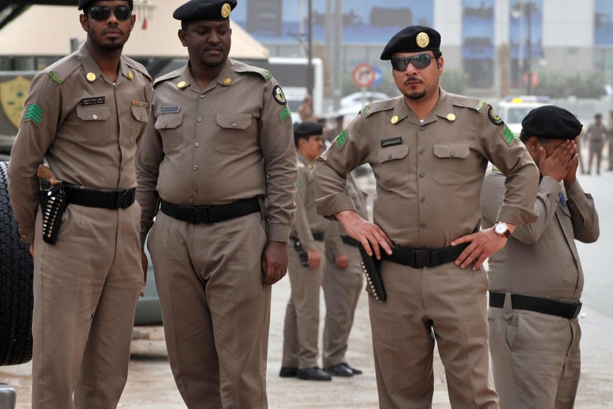 Saudi Arabian police [Reuters]
