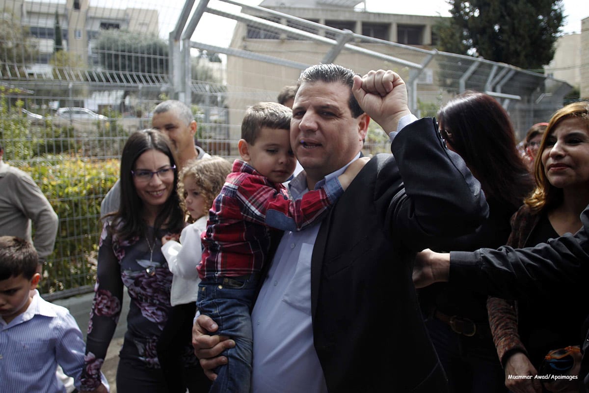 Image of Ayman Odeh, leader of the Joint Arab List [Muammar Awad/Apaimages]