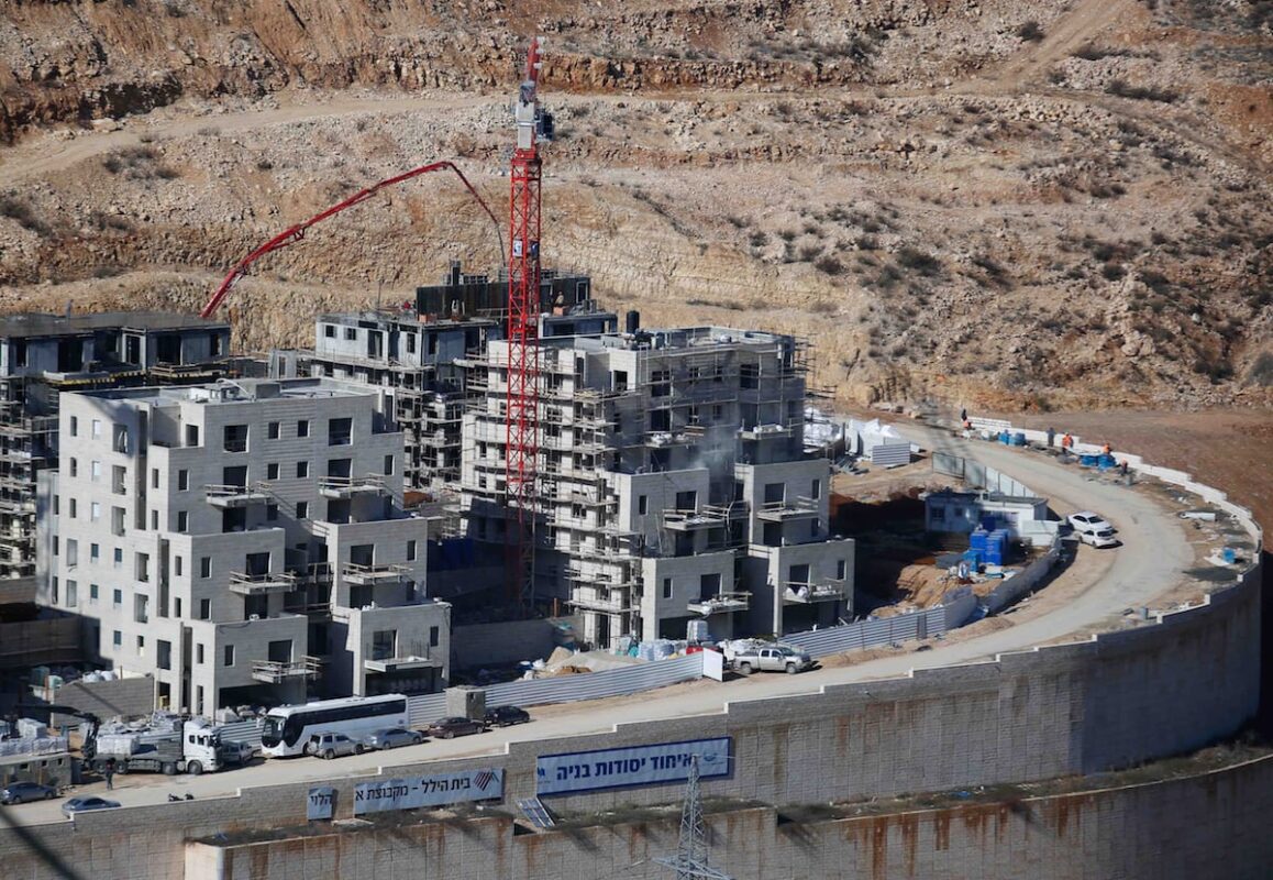 Settlement constructions by Israel continue in East Jerusalem [Daniel Bar On/Anadolu]