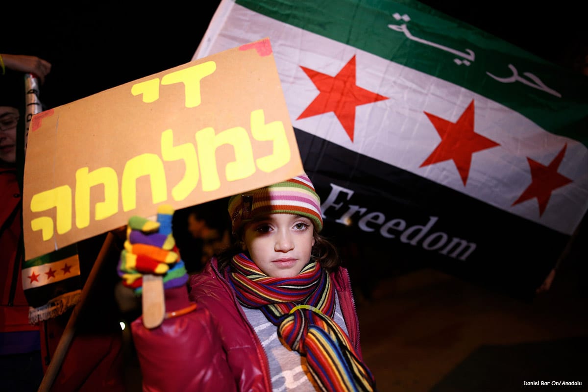 demonstration-in-solidarity-with-aleppo-in-tel-aviv-middle-east-monitor