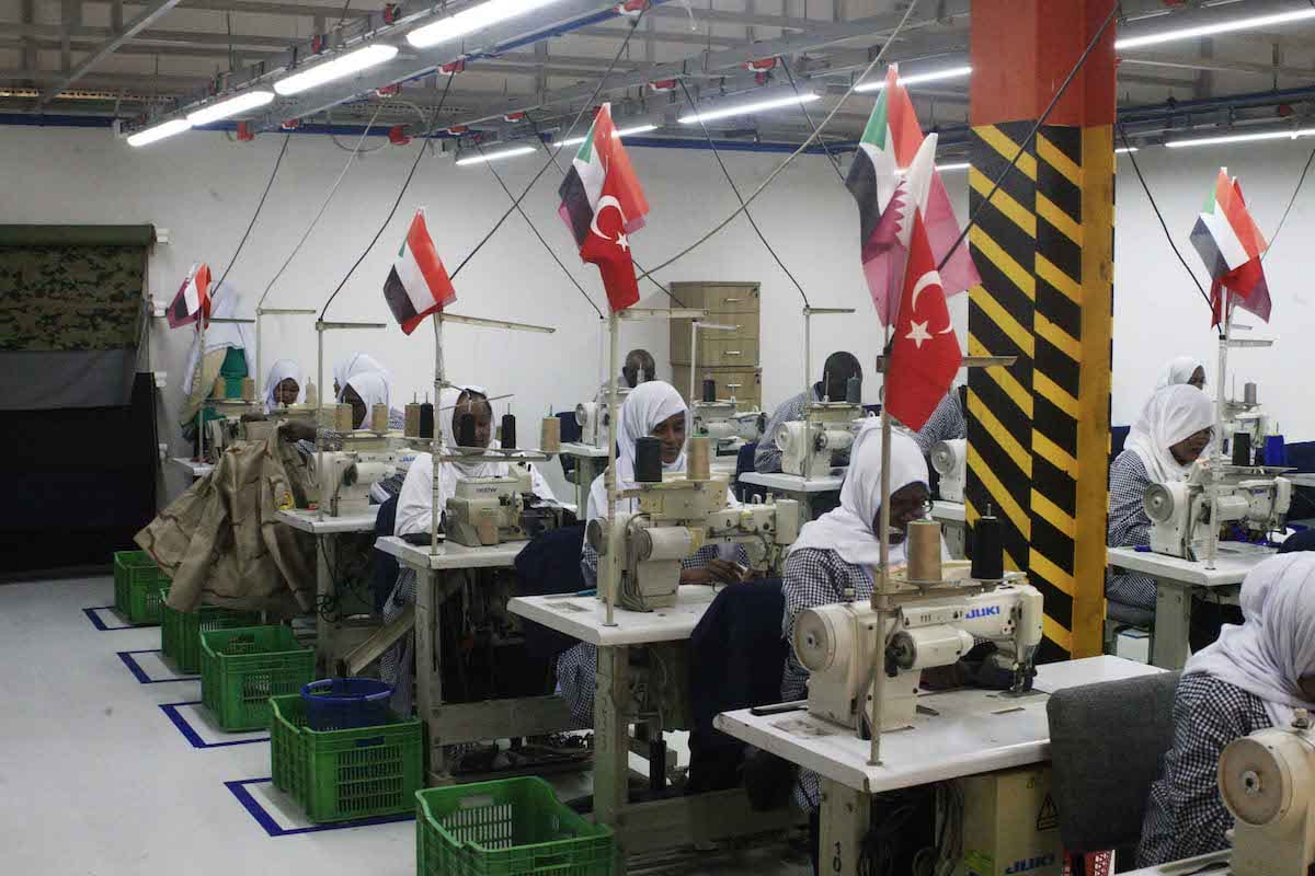 TurkishQatar textile factory opens in Sudan Middle East Monitor
