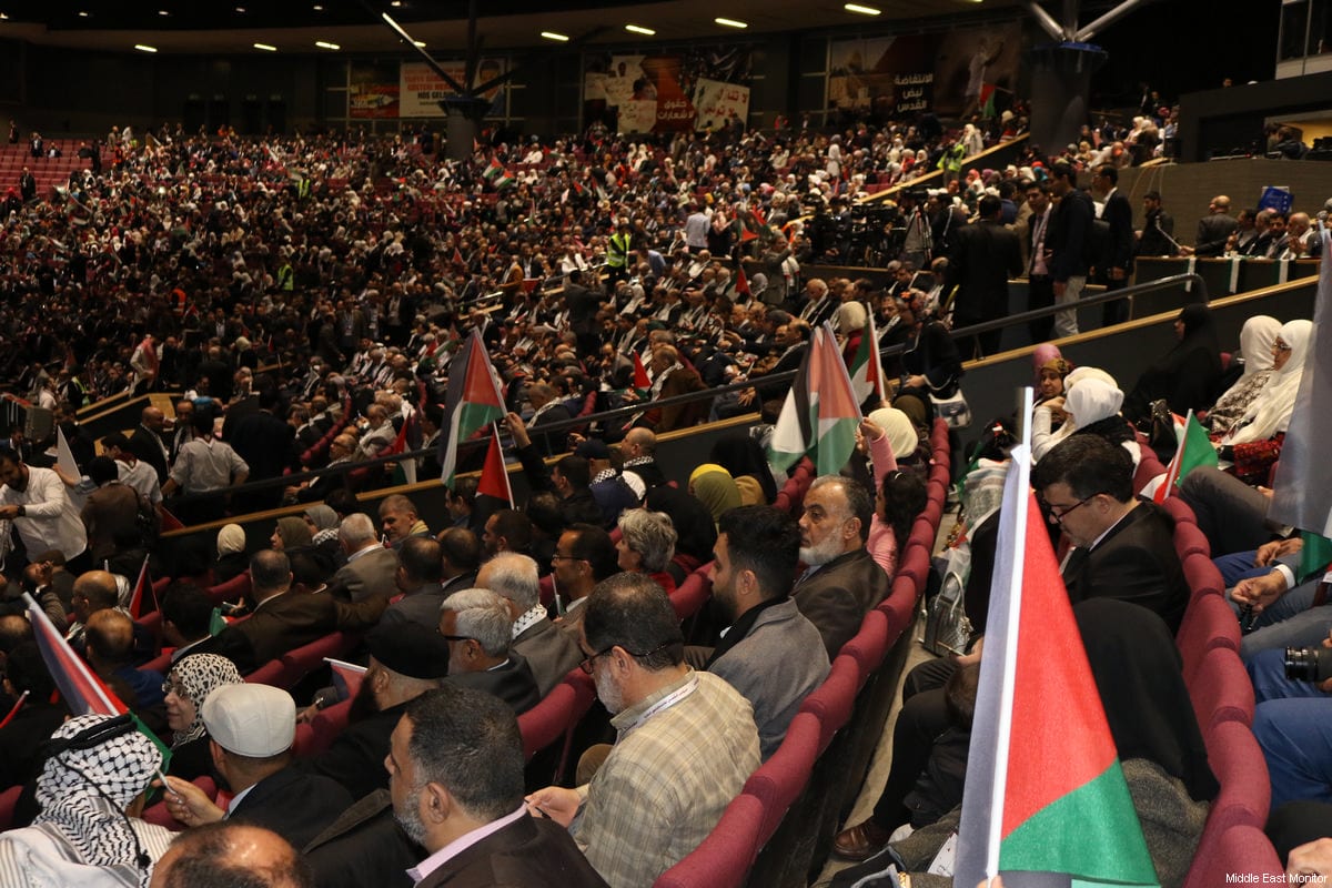 Delegates at the Palestinians Abroad conference in Istanbul, Turkey on February 25, 2017 [Middle East Monitor]