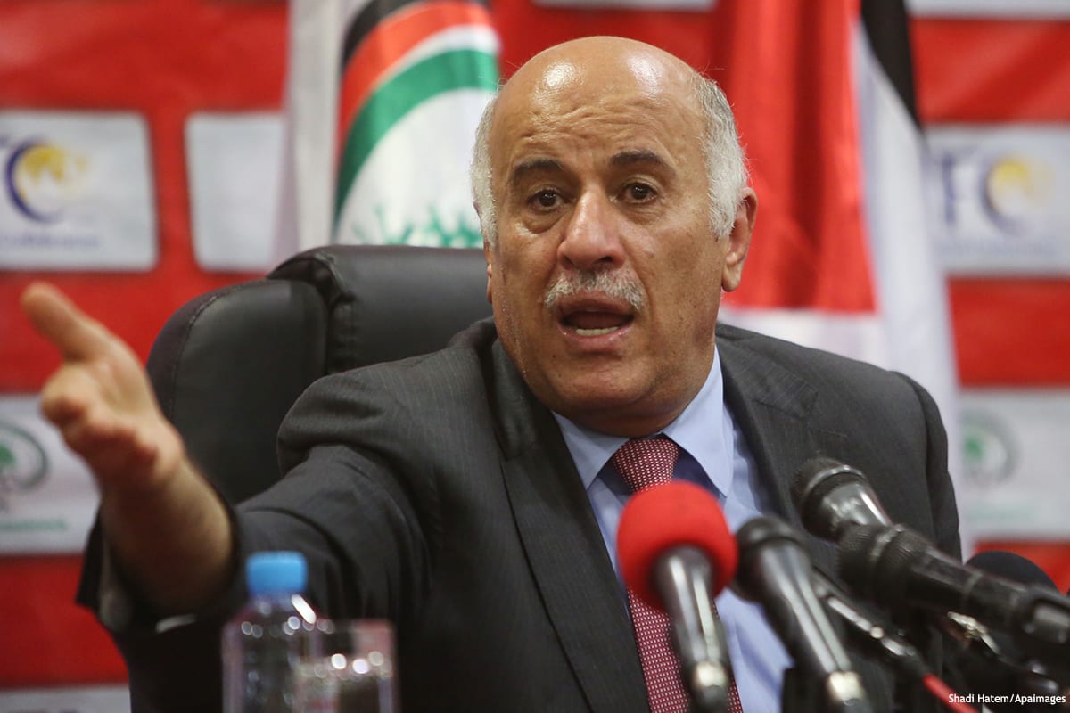 Image of senior Fatah official Jibril Rajoub [Shadi Hatem/Apaimages]