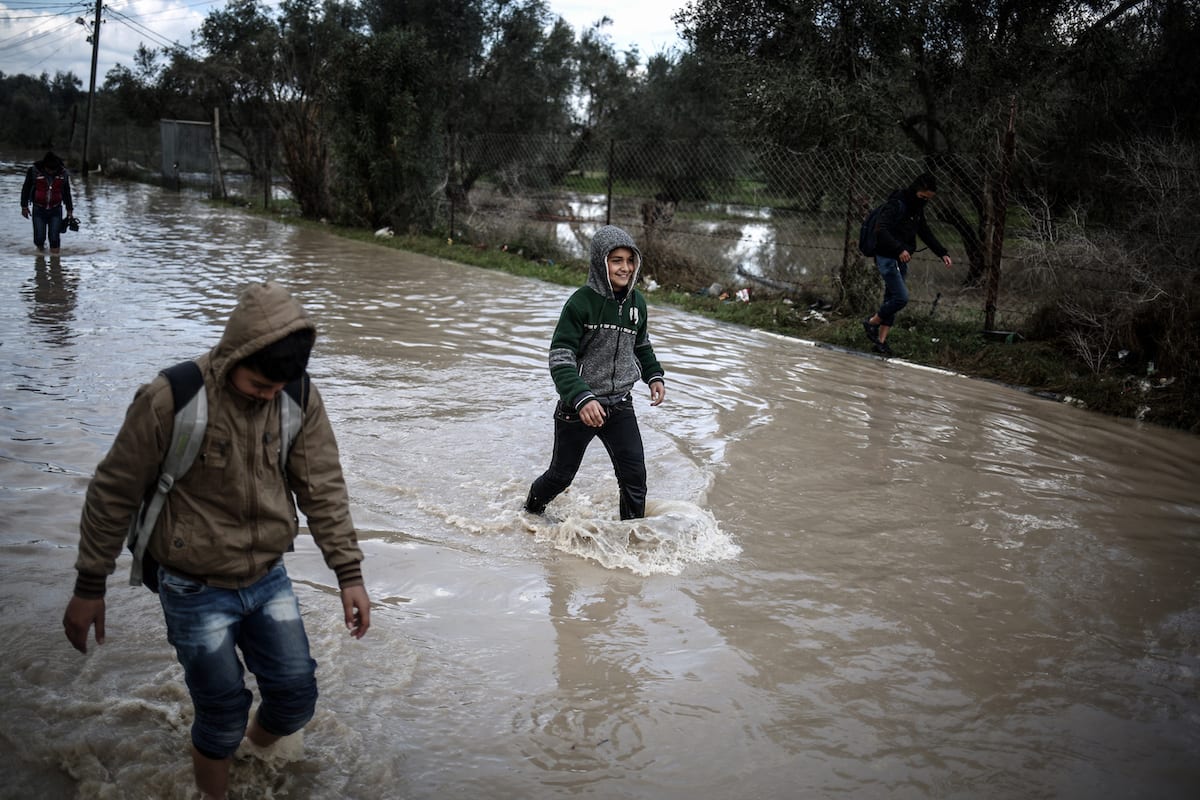 Heavy rain then a rainbow, in Gaza – Middle East Monitor