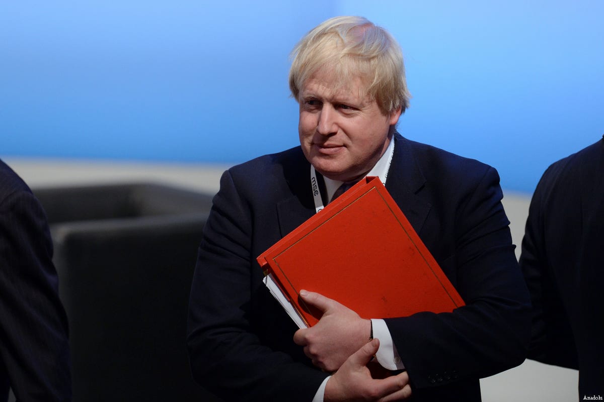 British Foreign Secretary Boris Johnson [Andreas Gebert / Anadolu Agency]