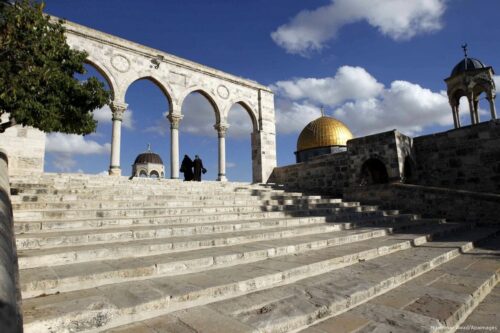 Image of Al-Aqsa Mosque in Jerusalem [Muammar Awad/Apaimages]