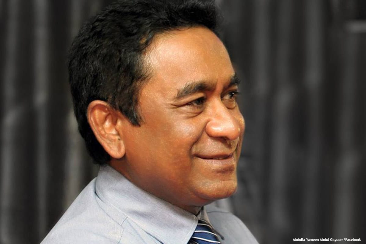 Image of President of the Maldives, Abdulla Yameen [President of the Maldives, Abdulla Yameen]