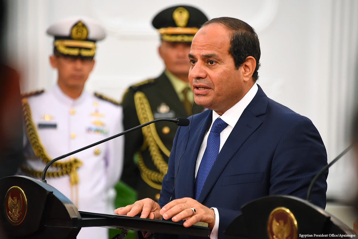 Image of Egyptian President Abdel Fattah al-Sisi [Egyptian President Office/Apaimages