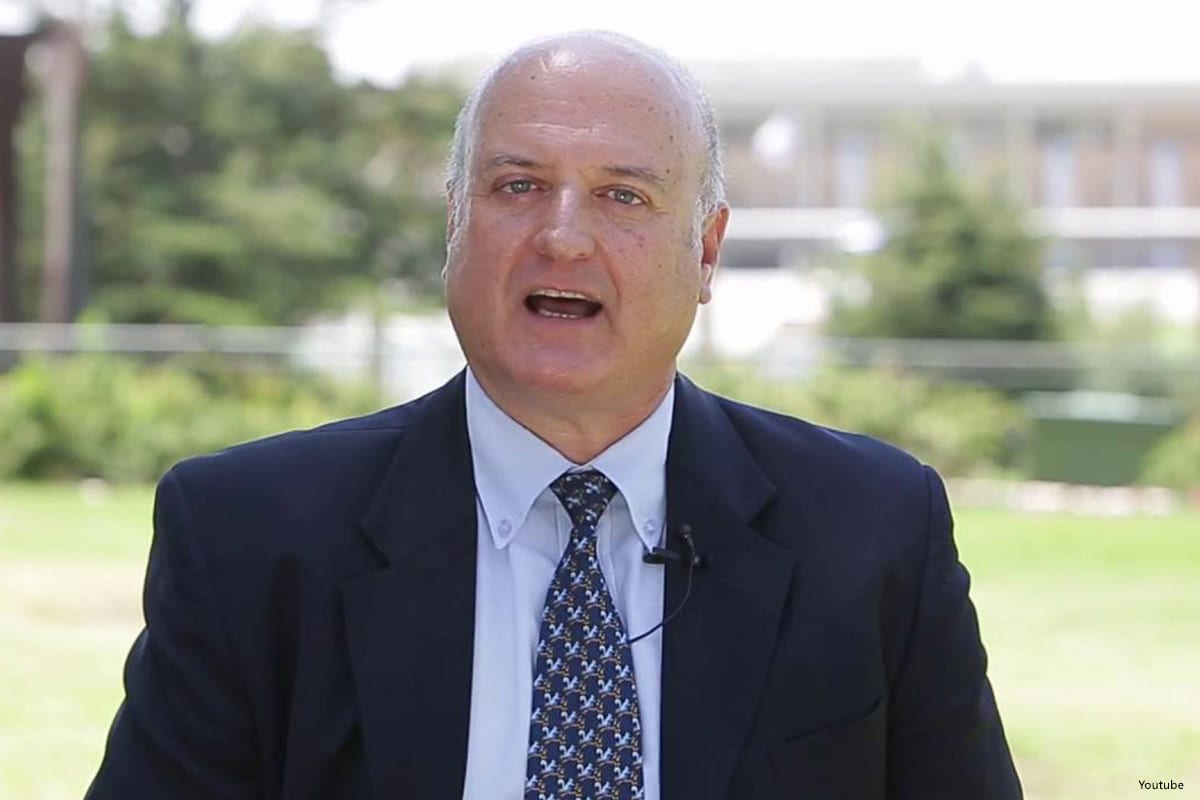 Image of Israel's ambassador in Cairo, David Govrin [YouTube]