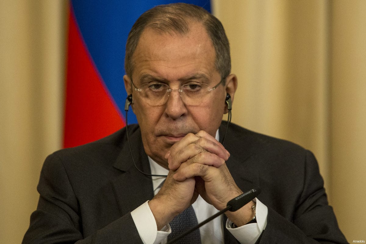 Image of Russian Foreign Minister Sergei Lavrov in Moscow, Russia, 9 March 2017 [Nikita Shvetsov - Anadolu Agency]