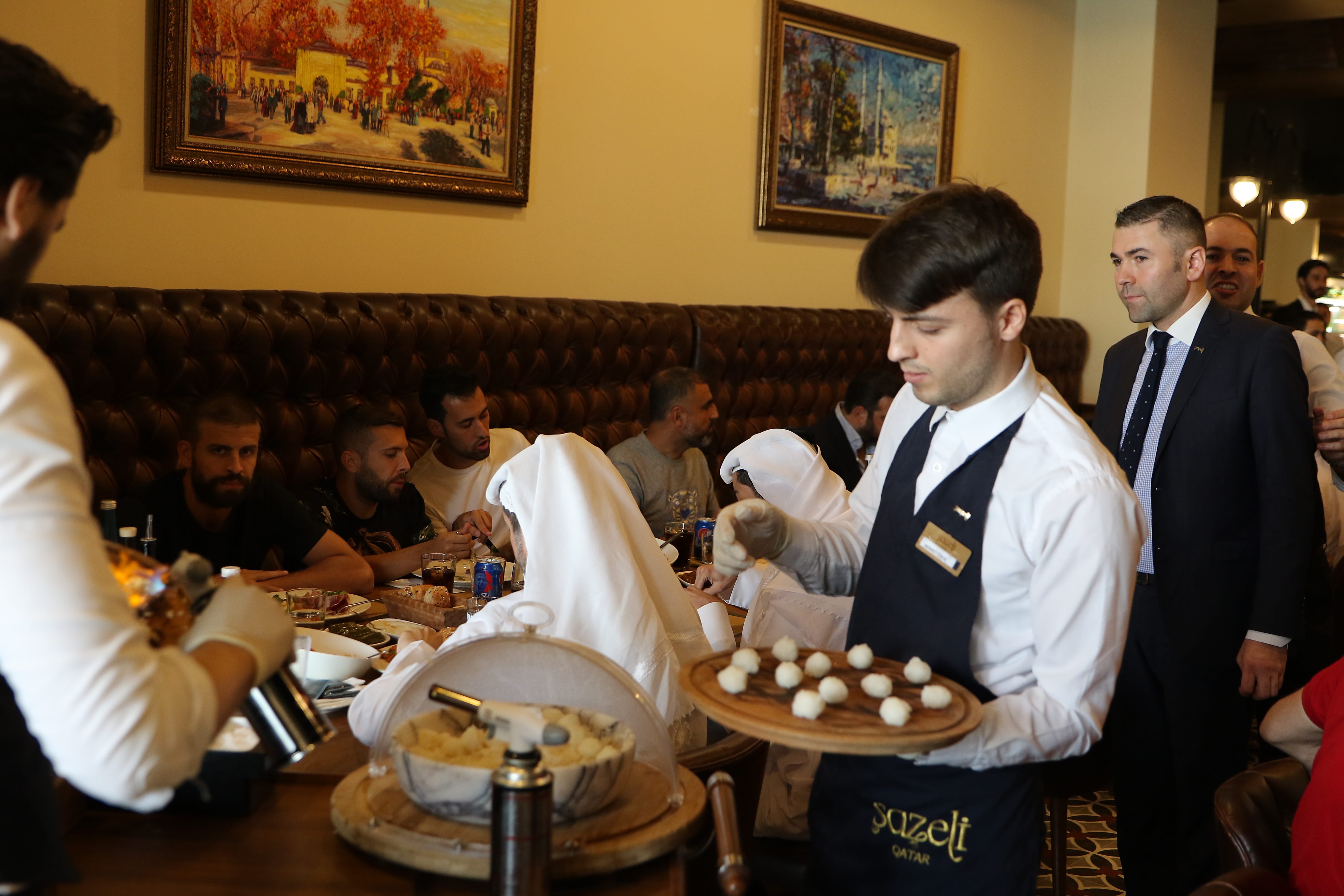 Spanish football players in Doha, Qatar Middle East Monitor