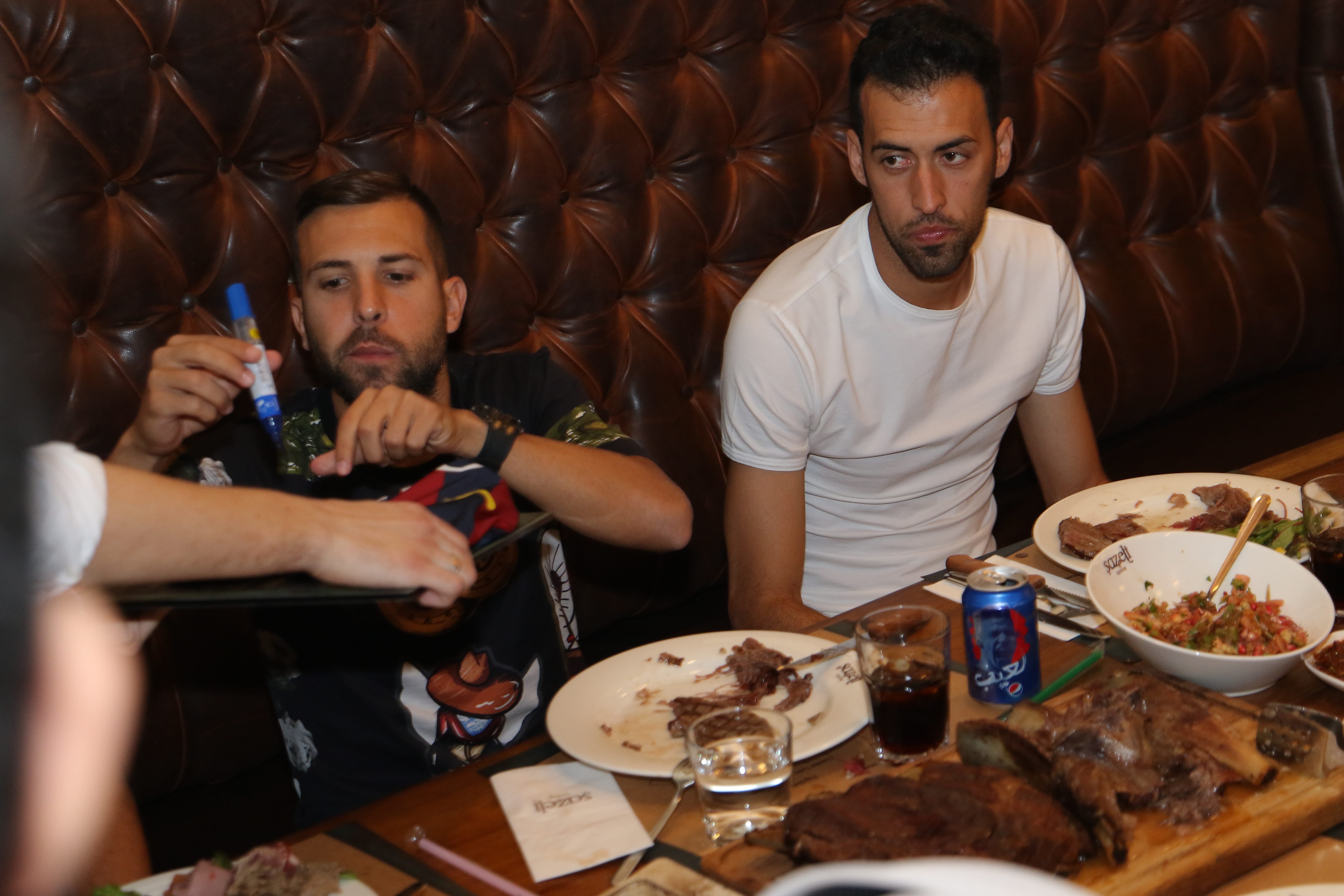 Spanish football players in Doha, Qatar Middle East Monitor