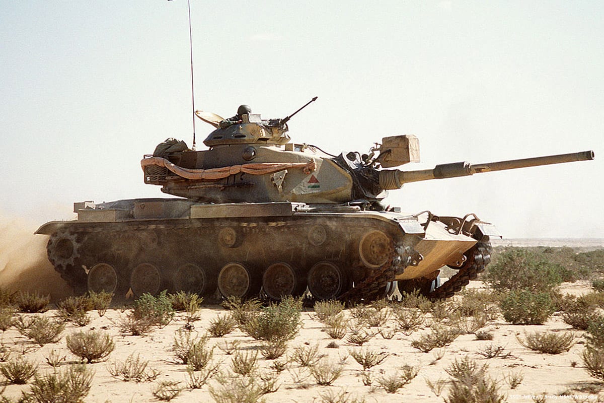 Image of an Egyptian army tank [SSGT Jeffrey T. Brady, USAF/Wikipedia]