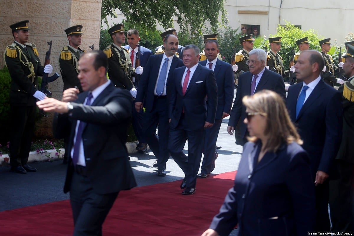 King of Jordan heads to UK after brief visit to Ramallah Middle East
