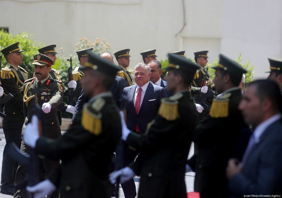 King of Jordan heads to UK after brief visit to Ramallah – Middle East ...