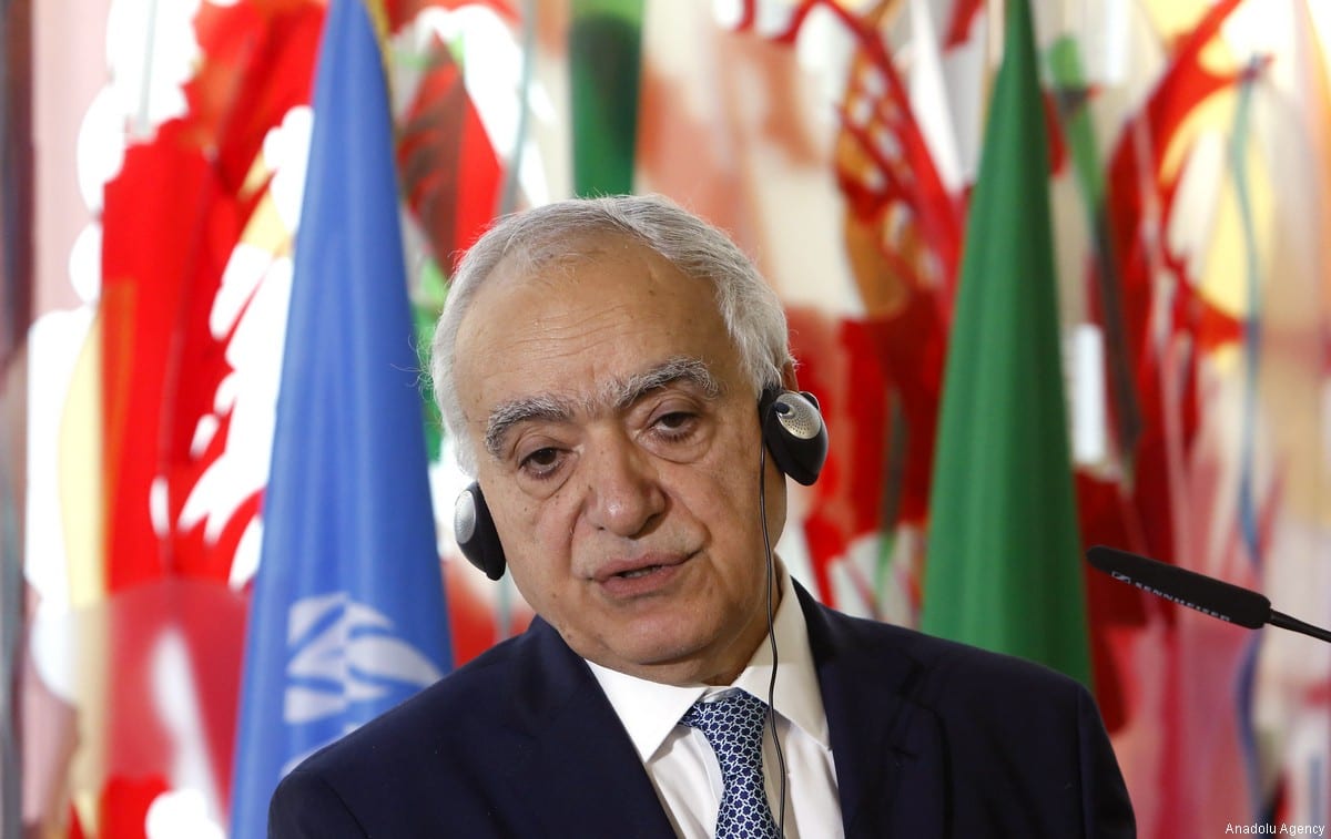 UN Special Envoy for Libya Ghassan Salame [Riccardo de Luca/Anadolu Agency]