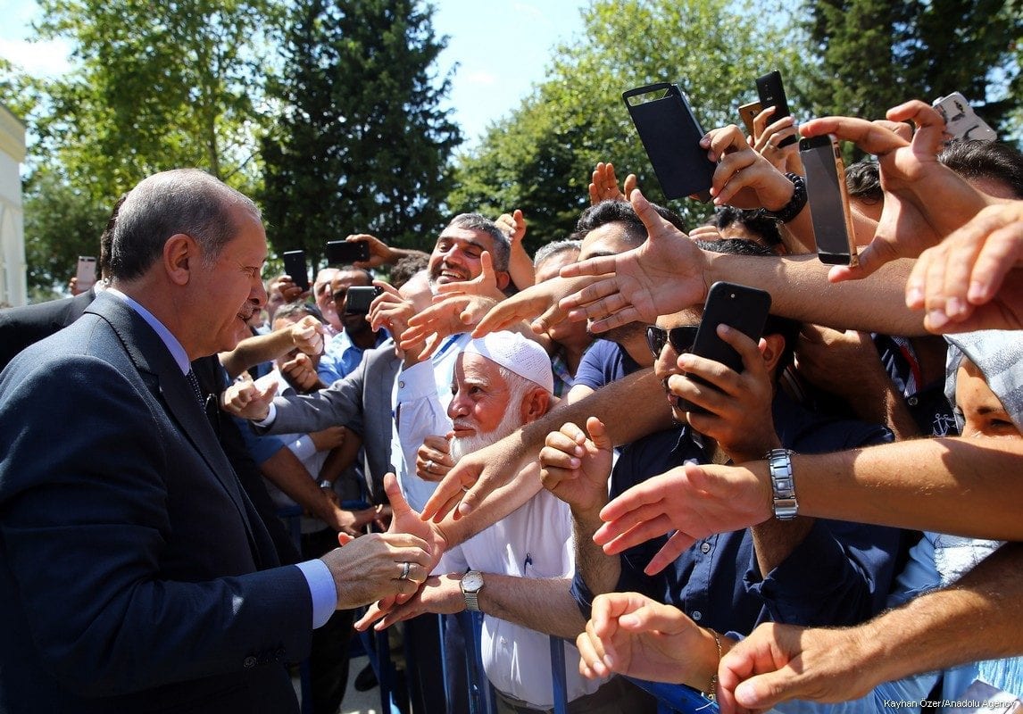 Turkish President Erdogan In Istanbul Middle East Monitor