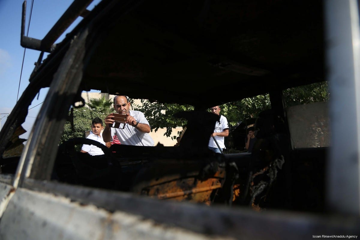 Israeli settlers burnt 3 Palestinian cars – Middle East Monitor