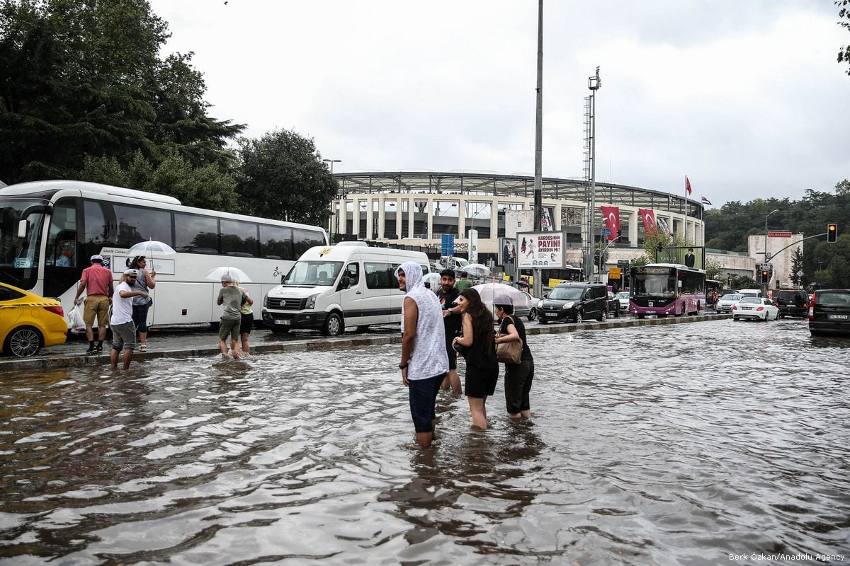Heavy rainfall in Turkey Middle East Monitor