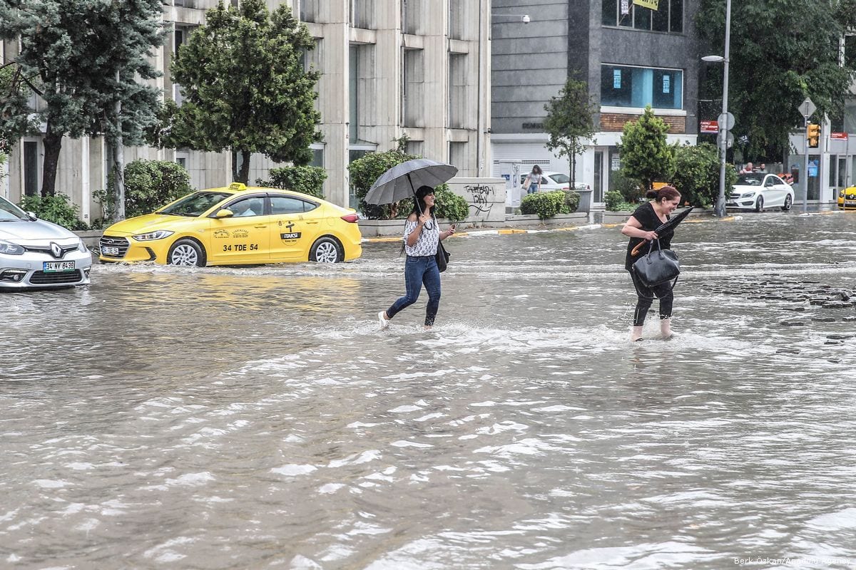 Heavy rainfall in Turkey Middle East Monitor