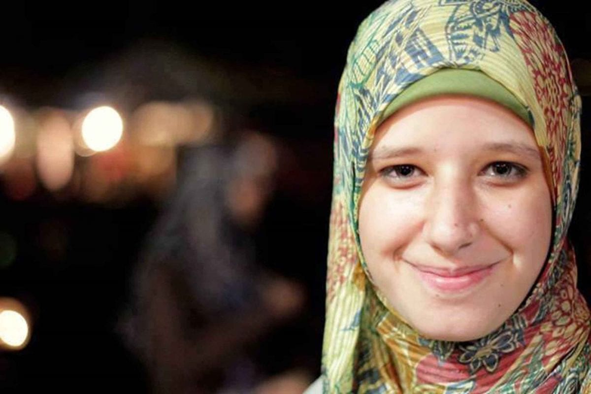 Asmaa Beltagy, the 17-year old 'Baby of Rabaa', killed on August 14, 2013 by Egyptian snipers.