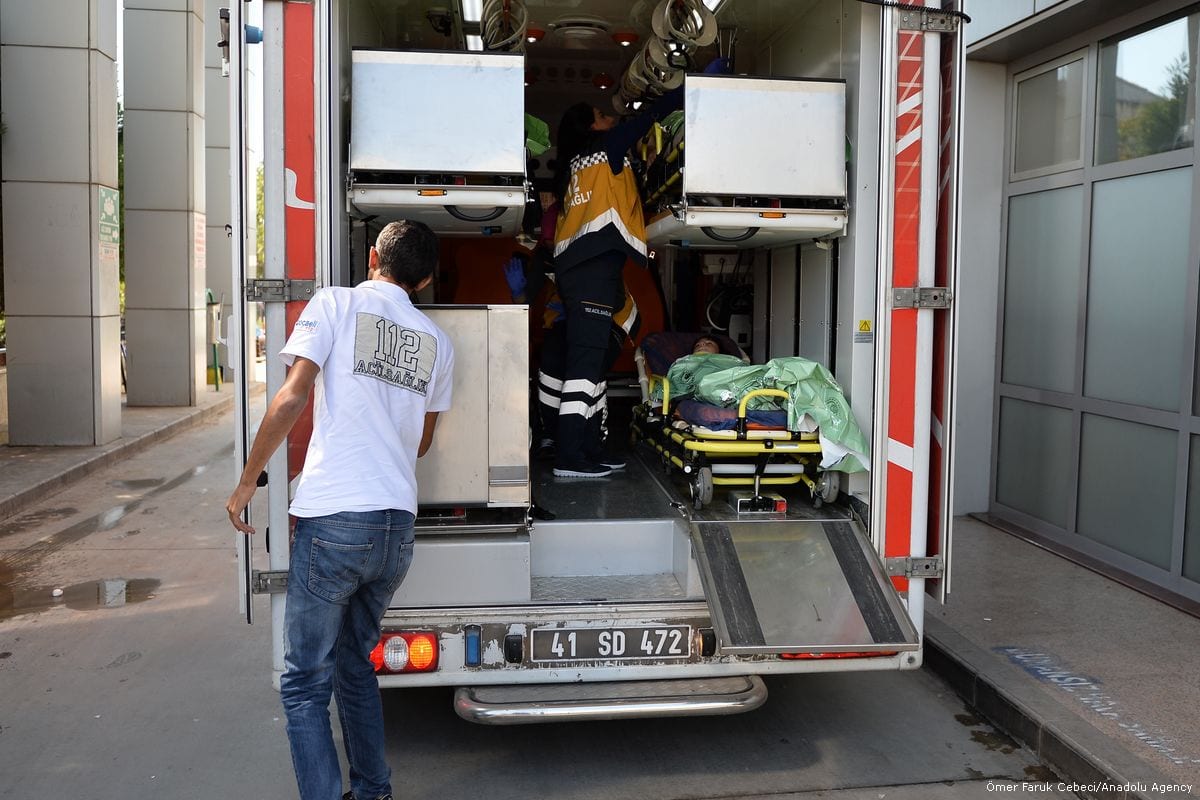 Wounded migrants taken to hospital Middle East Monitor