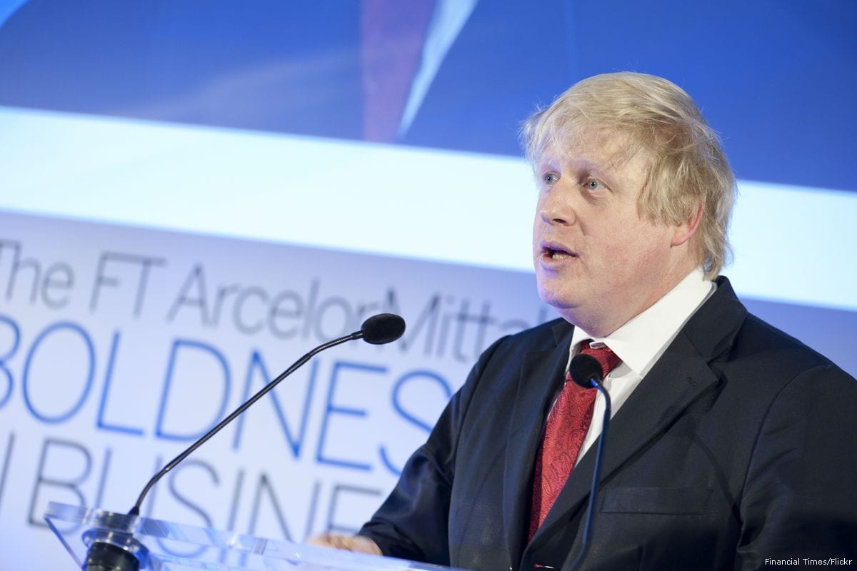 UK British Foreign Minister Boris Johnson [Financial Times/Flickr]