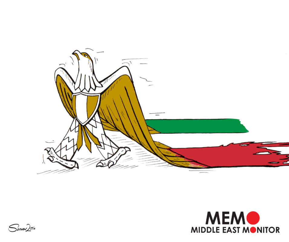 Giulio Regeni - Cartoon [Sarwar Ahmed/MiddleEastMonitor]