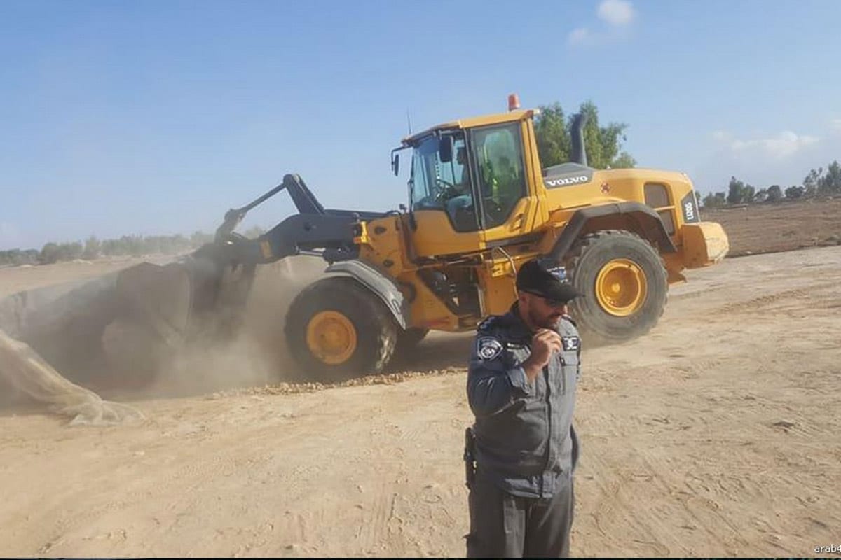 Al-Araqeeb village in the Negev was demolished for the 119th time on 3 October 2017 [arab48.com]