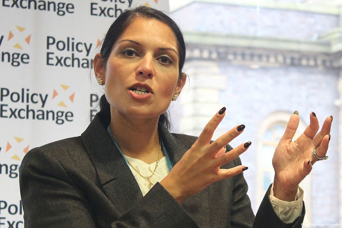 Newly appointed UK Home Secretary Priti Patel [Policy Exchange/Wikipedia]