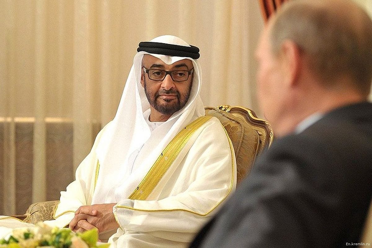 Mohammed Bin Zayed Bin Sultan Al-Nahyan, the crown prince of Abu-Dhabi [En.kremlin.ru]