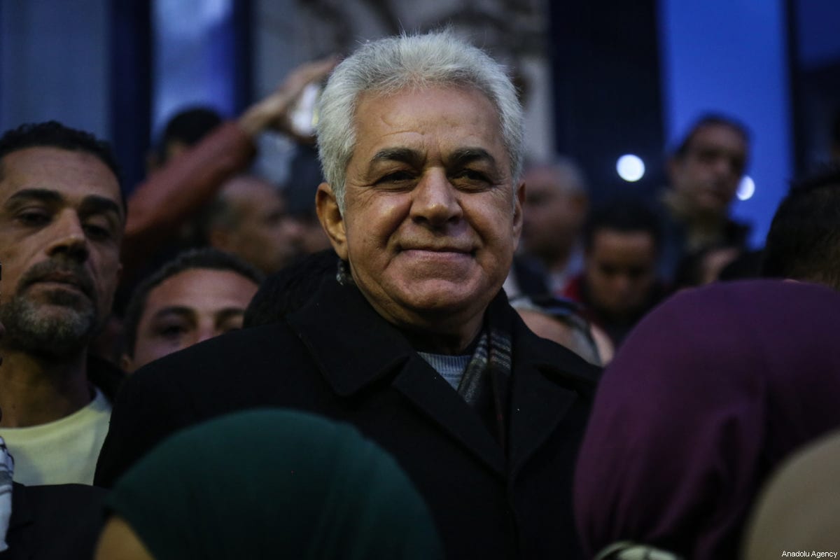 Former presidential candidate and journalist Hamdeen Sabahi in Cairo, Egypt on December 7, 2017 [Mohamed el Raai/Anadolu Agency]