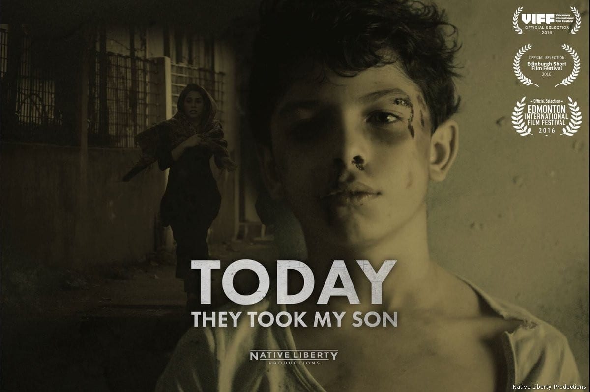 Today They Took My Son movie poster [Native Liberty Productions]