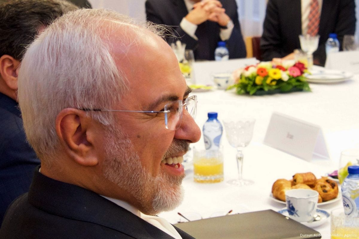 Iranian Foreign Minister Mohammad Javad Zarif on 11 January 2018 [Council of the European Union/Anadolu Agency]
