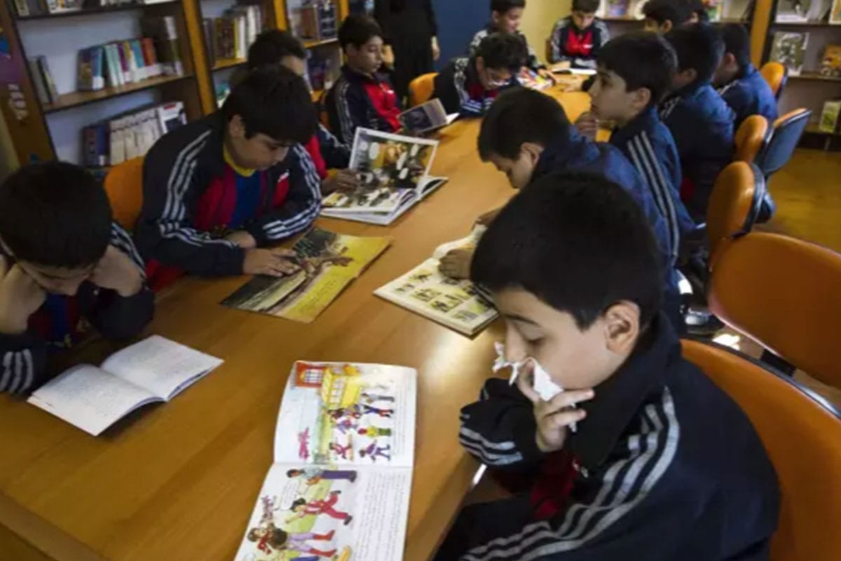 School pupils in Iran [Reuters]
