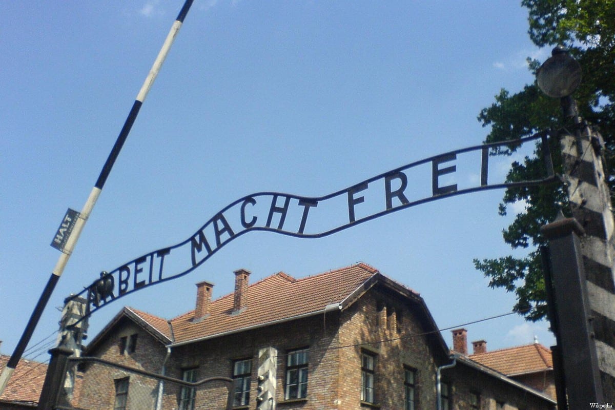 Auschwitz memorial in Oświęcim, Poland [Wikpedia]