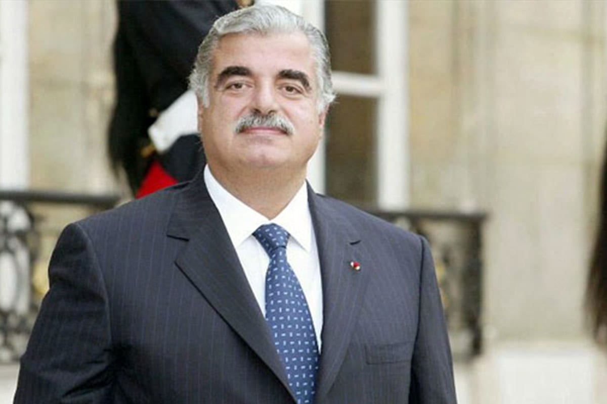Rafic Hariri, Lebanese business tycoon and the Prime Minister of Lebanon from 1992 to 1998. He was assassinated on 14 February 2005 in Beirut, Lebanon [Wikipedia]
