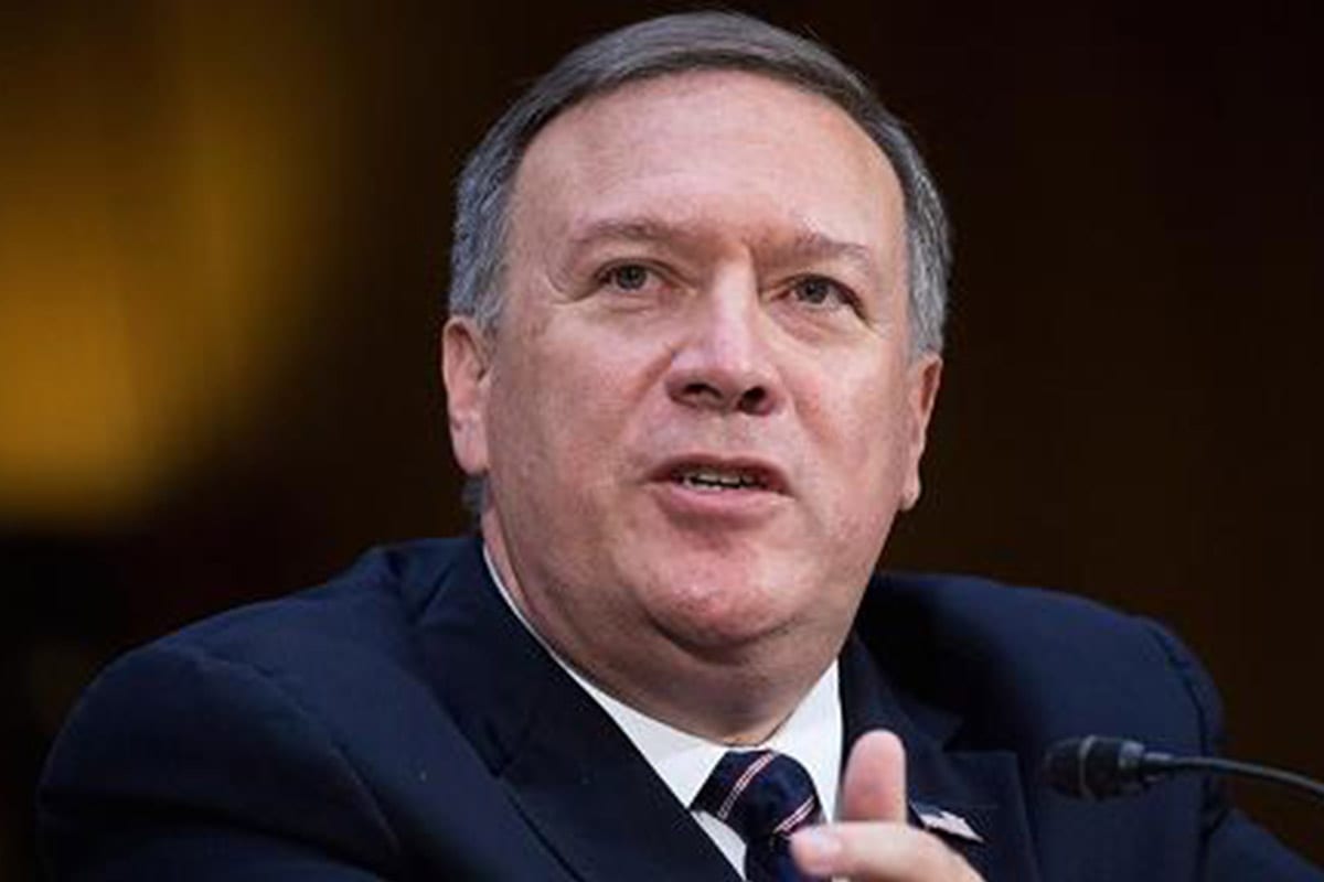 Mike Pompeo US Secretary of State [Wikipedia]