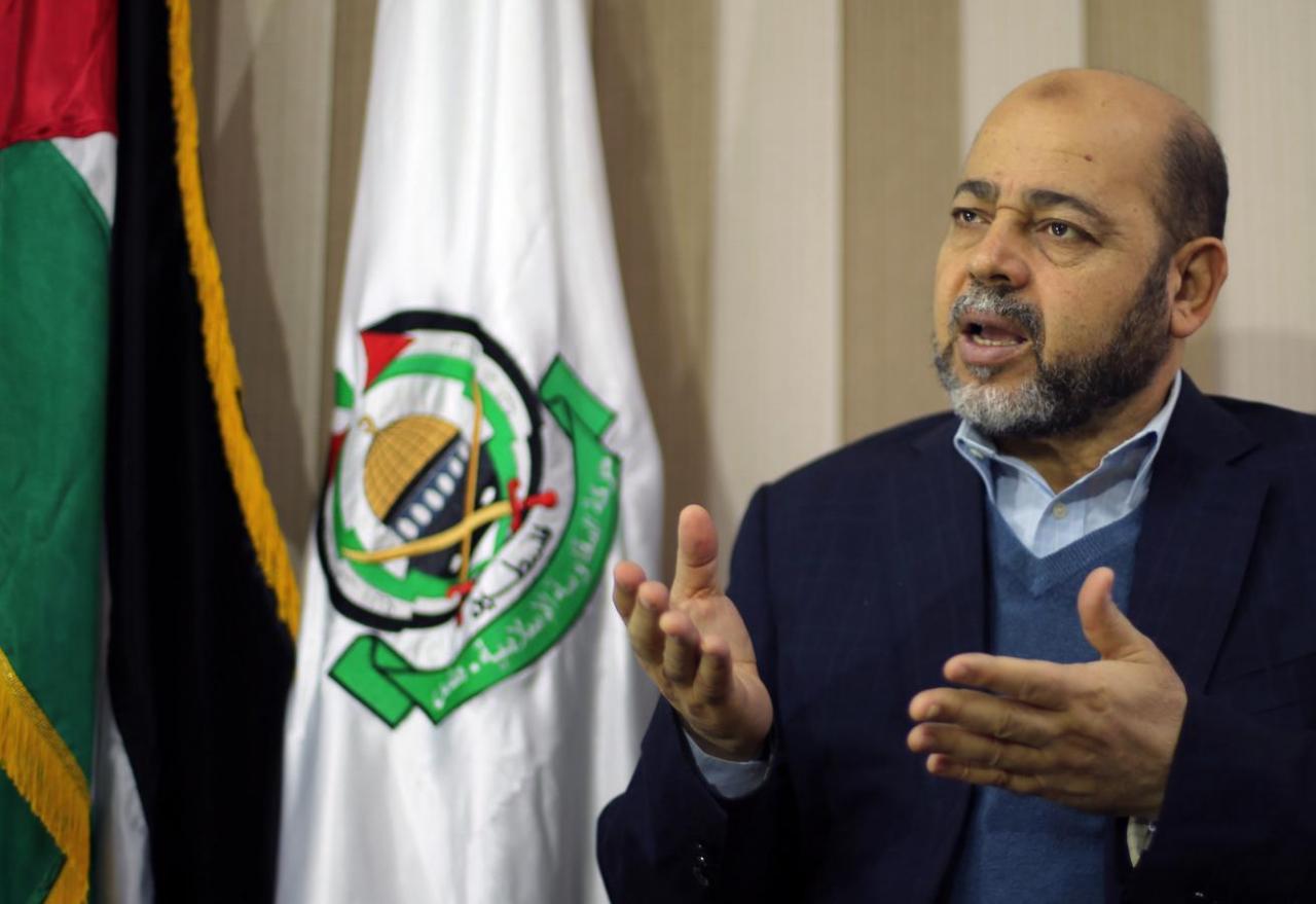 Member of Hamas' political bureau Dr. Mousa Abu Marzouq [Reuters/Mohammed Salem]