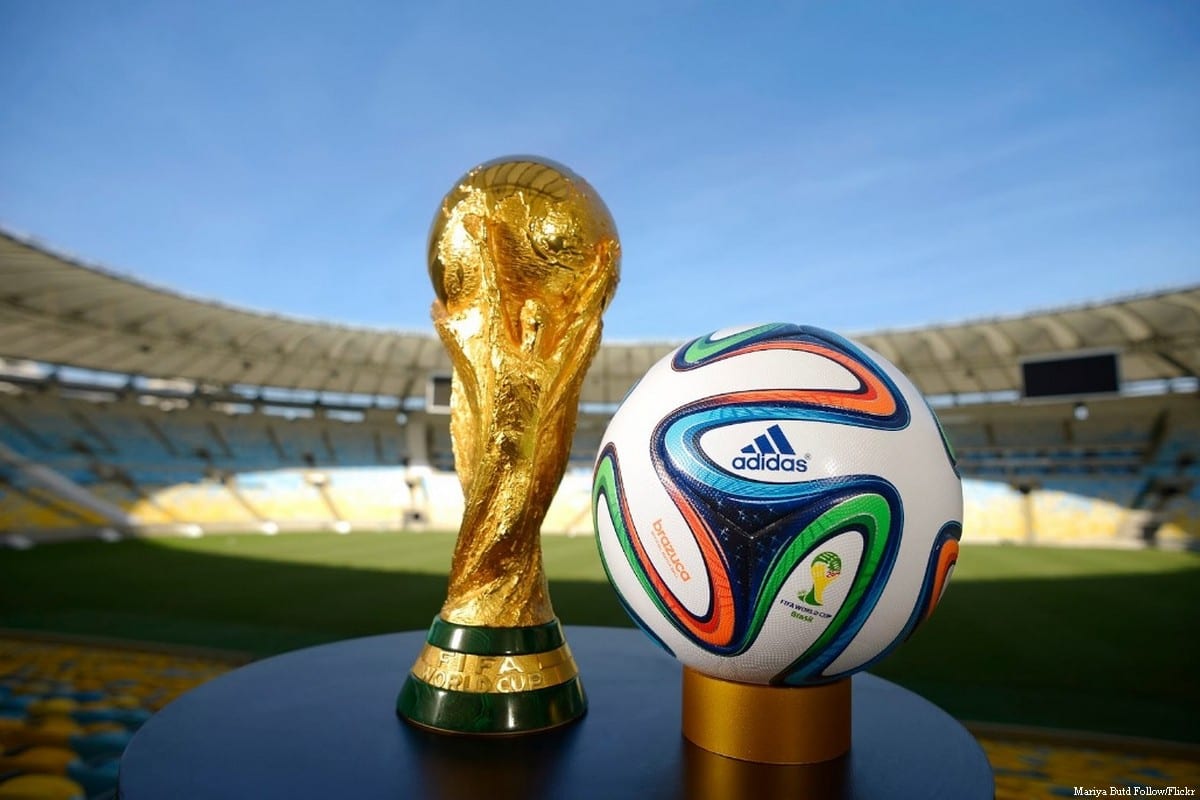 The FIFA World Cup trophy [Mariya Butd Follow/Flickr]