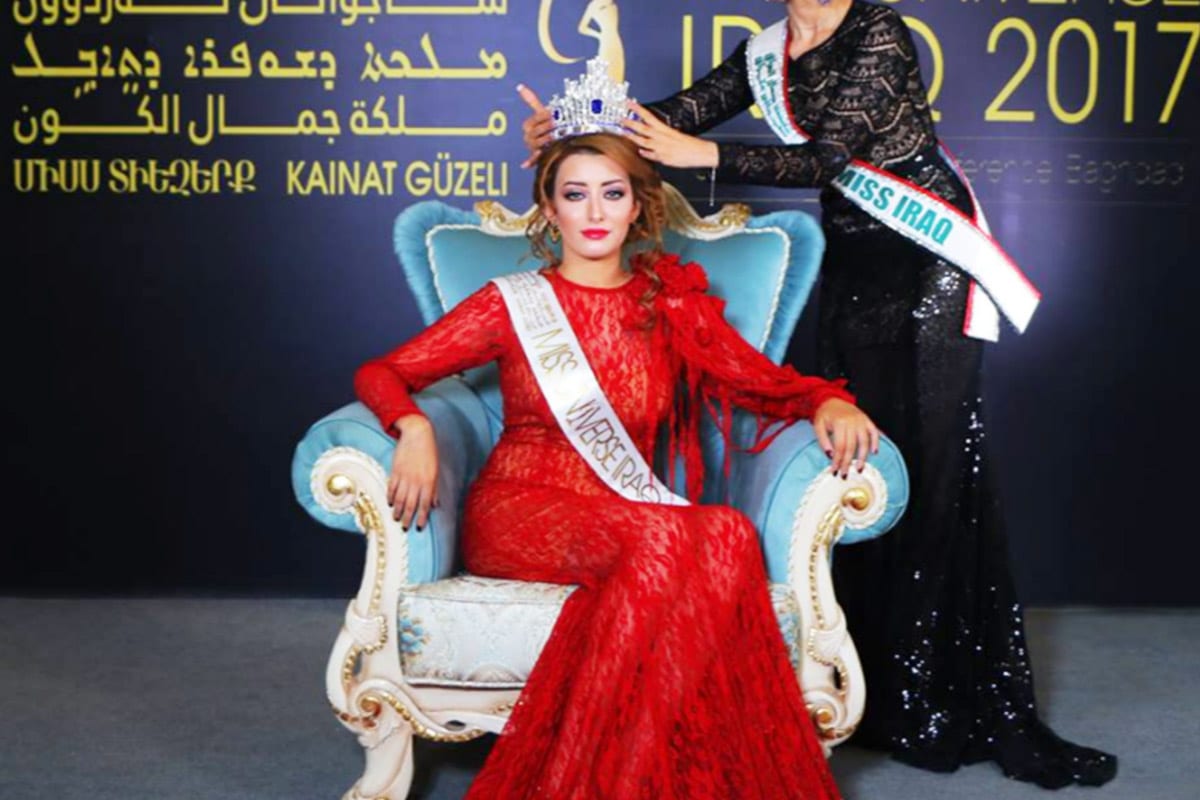 Sarah Idan, Miss Iraq 2017 [Twitter]