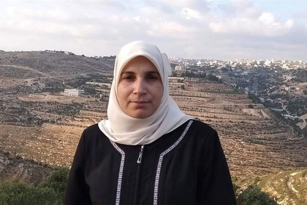 Palestinian writer Lama Khater [Al Jazeera English/Twitter]