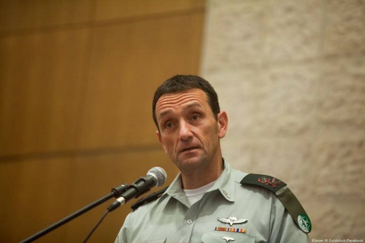 Israeli army Chief of Staff, Lt. Gen. Herzi Halevi [Eliezer M Goldstock/Facebook]