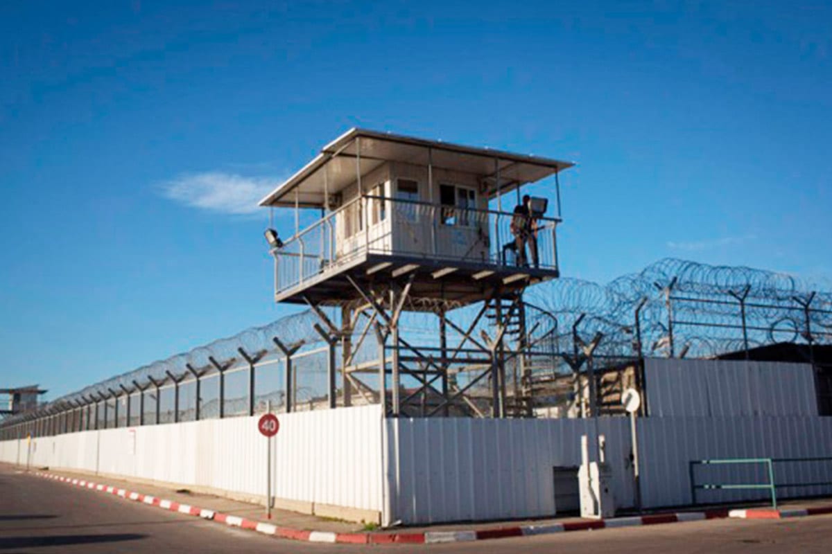 Megiddo prison in Israel [Twitter]
