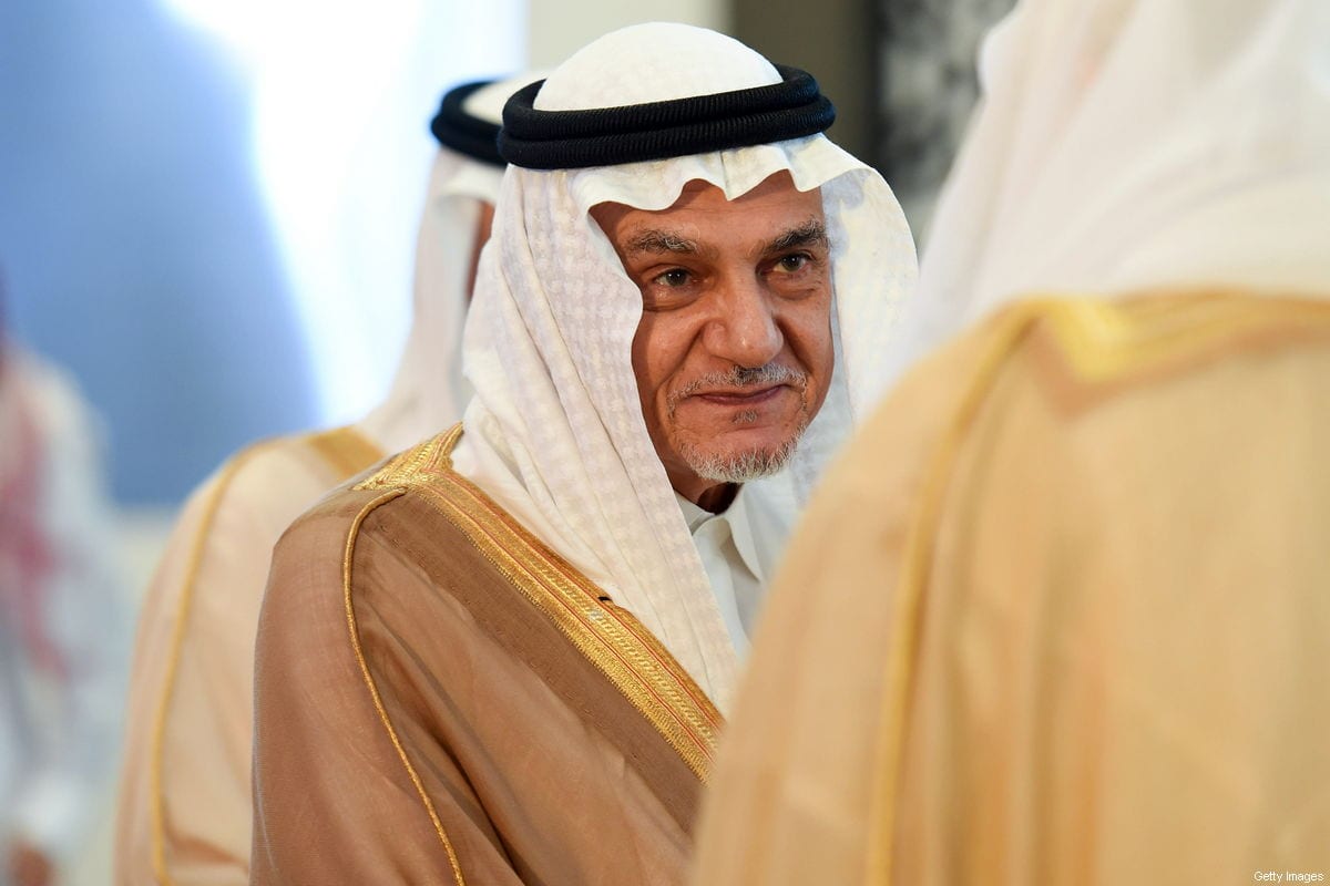 Saudi Arabia's former intelligence minister Prince Turki al-Faisal bin Abdulziz al-Saud [FAYEZ NURELDINE/AFP/Getty Images]