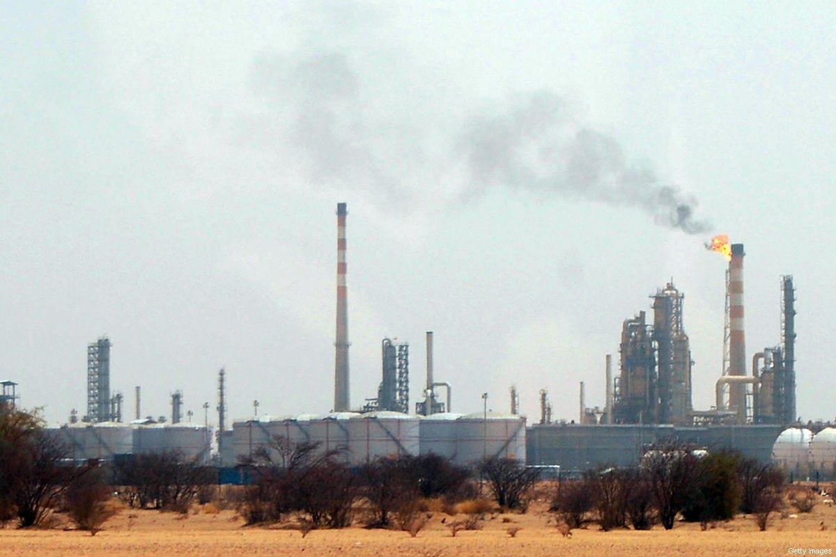 A general view shows one of the main oil refineries in Al-Geili, some 100 kms north of the Sudanese capital Khartoum on June 9, 2008 [Isam Al-Haj/AFP/Getty Images]
