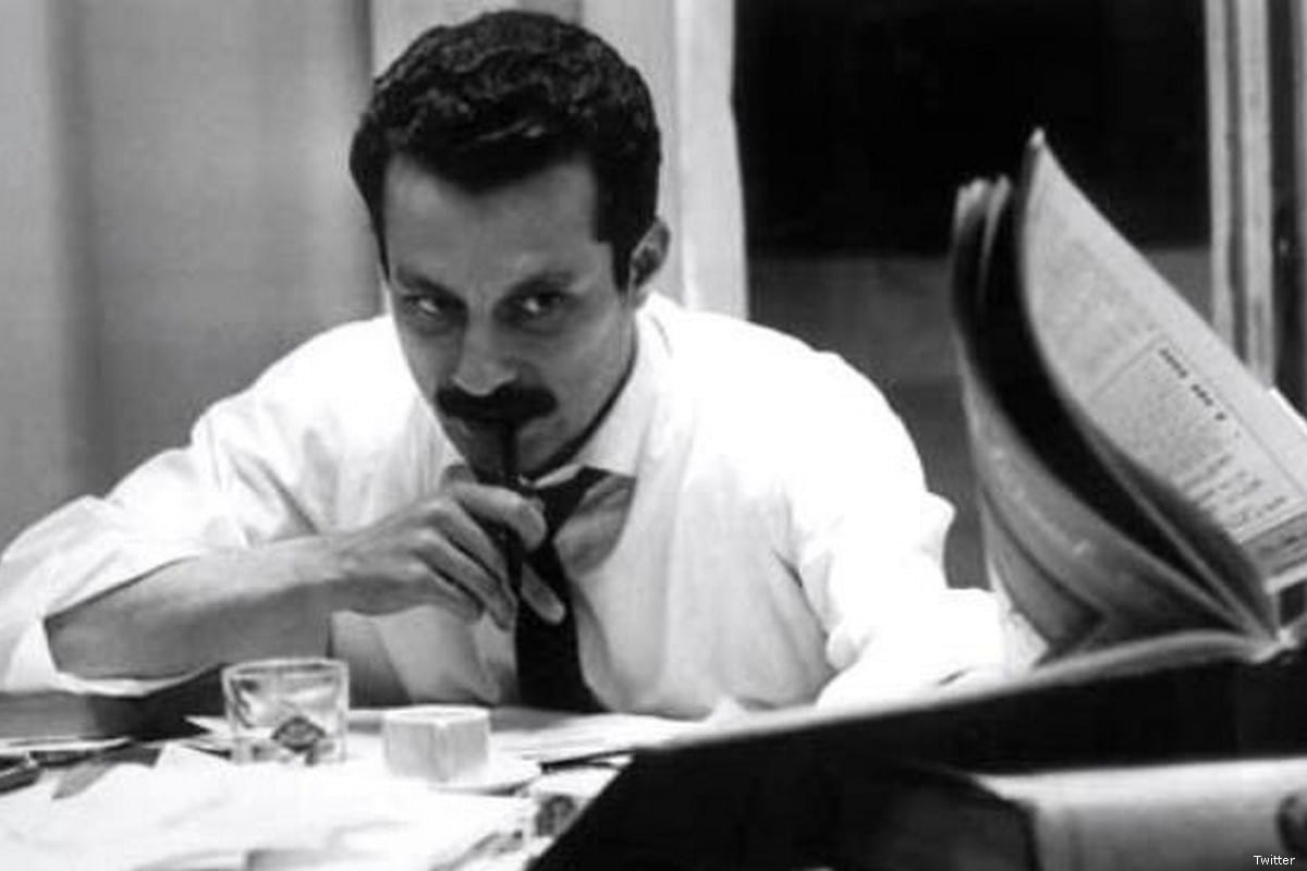 Late Palestinian novelist Ghassan Kanafani [Twitter]